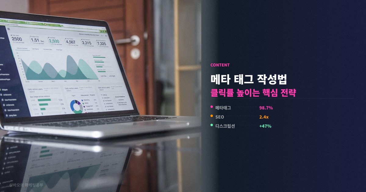 메타 태그 작성법 SEO 실전 핵심 정리